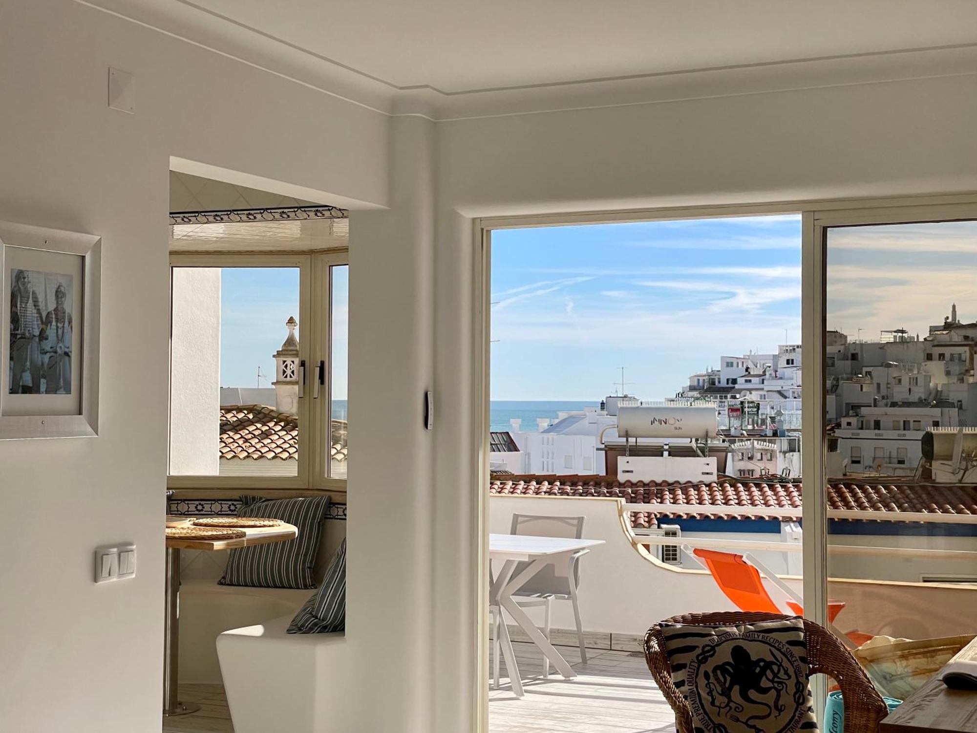 Ocean Balcony Apartman Albufeira Kültér fotó